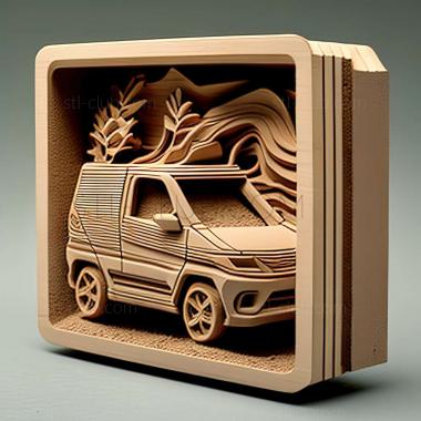 3D модель Honda N BOX Slash (STL)